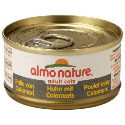 Almo Nature Classic консервы для кошек с Курицей и Креветками 140гр. (24842)