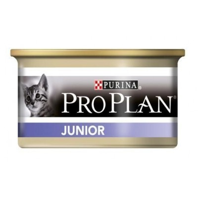 Pro Plan JUNIOR консервы для котят, мусс с курицей, 85гр. (21323)