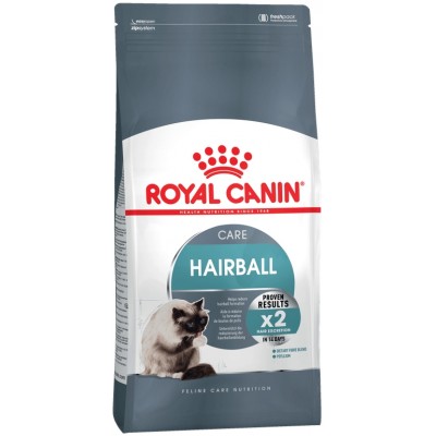 Royal Canin HAIRBALL CARE для взрослых кошек в целях профилактики образования волосяных комочков ЖКТ