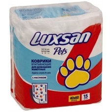 Luxsan Пеленки для животных 40*60см (100% целлюлоза)