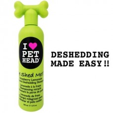 Pet Head Шампунь клубнично-лимонадный "Чудо-линька" для линяющих Собак, без сульфатов и парабенов (DE SHED ME!!)