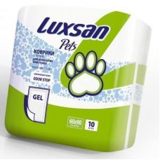 Luxsan Пеленки для животных 60*90см,10шт. (гелевый абсорбент)