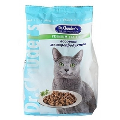 Dr. Clauder корм для кошек ассорти из морепродуктов