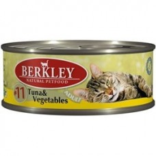 Berkley консервы для кошек #11 Тунец с овощами 100г (75110)
