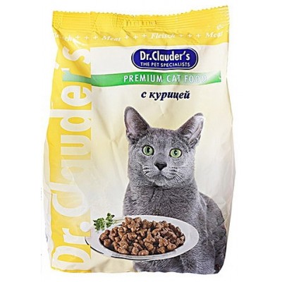 Dr. Clauder корм для кошек с курицей