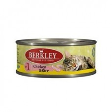 Berkley консервы для котят #1 Цыпленок с рисом 100г (75100)