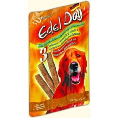 Edel Dog для собак лакомство колбаски курица, индейка и дрожжи 3шт. (28205)