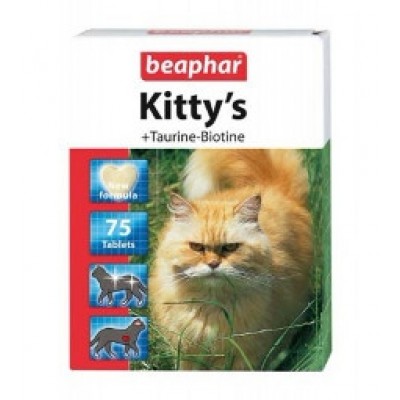 Beaphar Kitty's таурин/биотин, витамины для кошек