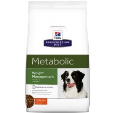 Hill's Prescription Diet METABOLIC сухой корм для собак способствует снижению и контролю веса
