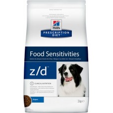 Hill's Prescription Diet Z/D сухой корм для собак лечение острых пищевых аллергий
