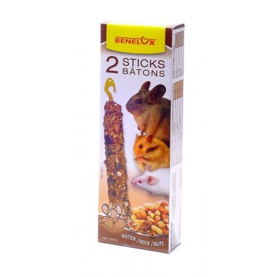 BENELUX Лакомые палочки для грызунов с орехами (Seedsticks rodents Nuts x 2 pcs) (P31481)