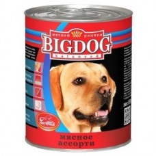 Зоогурман консервы для собак BIG DOG Мясное ассорти 850г (38483/P18947)