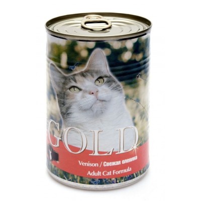 Nero Gold Консервы для кошек "Свежая оленина" (Venison) 410г