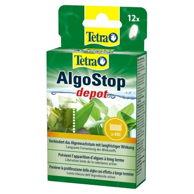 Tetra AlgoStop Depot Средство против водорослей длительного действия 12 таб. (44828)