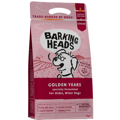 Barking Heads GOLDEN YEARS FOR SENIOR DOGS для собак старше 7 лет с курицей и рисом "Золотые годы"