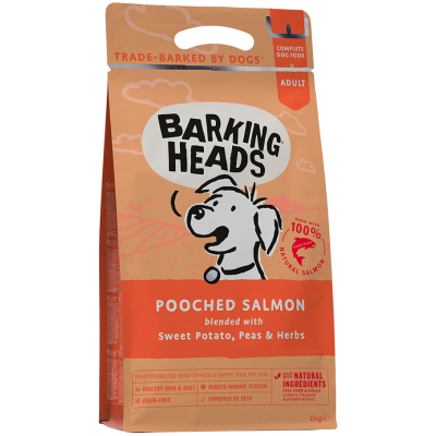 Barking Heads POOCHED SALMON для собак с Лососем и картофелем "Мисочку оближешь"