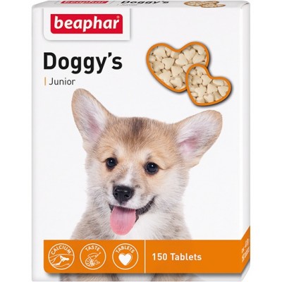 Beaphar Кормовая добавка Doggy's Junior для щенков 150 таблеток