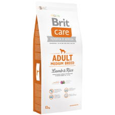 Brit Care Adult Medium Breed Lamb & Rice для взрослых собак средних пород (10 – 25 кг) с ягненком и рисом