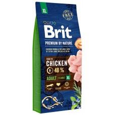 Brit Premium by Nature Adult XL для взрослых собак очень крупных пород (45–90 кг)