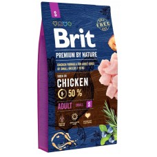 Brit Premium by Nature Junior S для щенков и молодых собак (1-12 месяцев) мелких пород (1-10 кг)