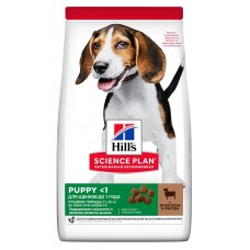 Hill's Science Plan PUPPY MEDIUM корм для щенков средних пород, с ягненком и рисом