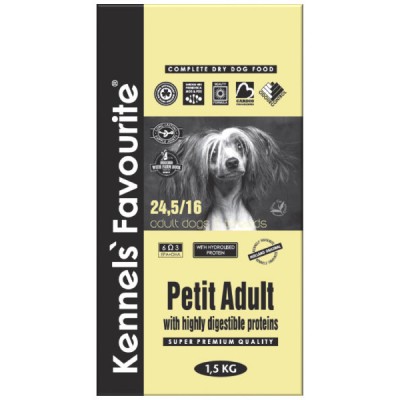 Kennels` Favourite Petite Adult для собак мелких пород с Уткой 1.5kg