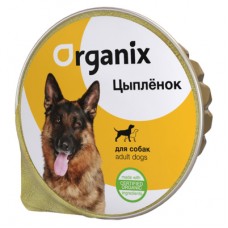 Organix Мясное суфле с цыплёнком для собак 125г (P16709)