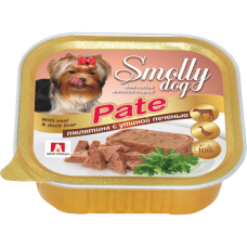 Зоогурман консервы для собак SMOLLY DOG Телятина с утиной печенью 100гр. (P40576)