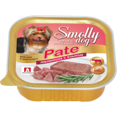 Зоогурман консервы для собак SMOLLY DOG Телятина с языком 100г (P40577)
