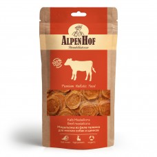 AlpenHof Медальоны из филе теленка для мелких собак и щенков, 50г (C74578)