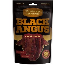 Деревенские лакомства Black Angus для собак Рибай стейк 50г