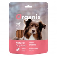 Organix Лакомство для собак "Палочки из филе кролика" 100% мясо 50г (P51394)