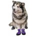 Yami-Yami Обувь для собак утепленная со светоотражающей полосой, фиолетовый