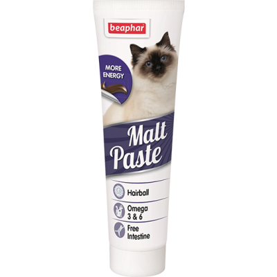 Beaphar Malt Paste паста для кошек для выведения шерсти из желудка